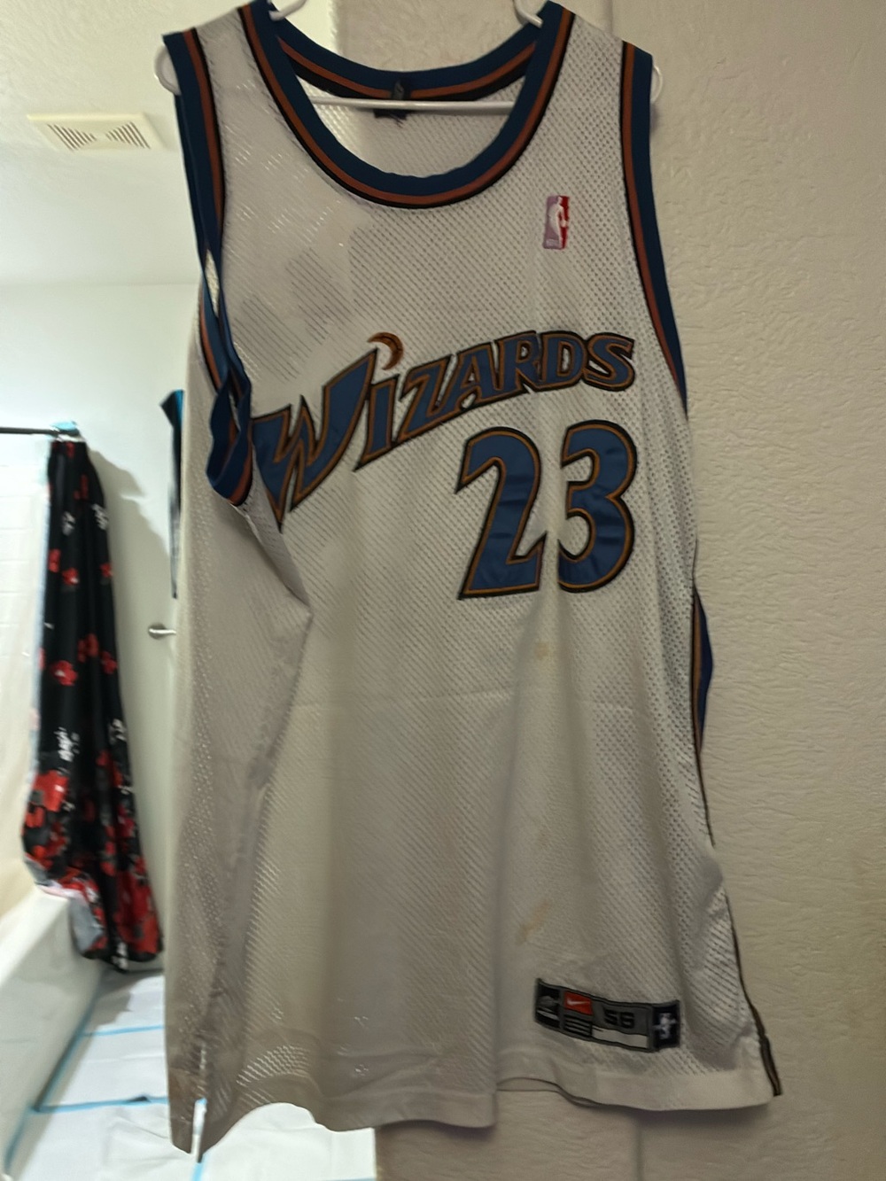 NBA Washington Wizards #23 White Basketball Jersey by Nike